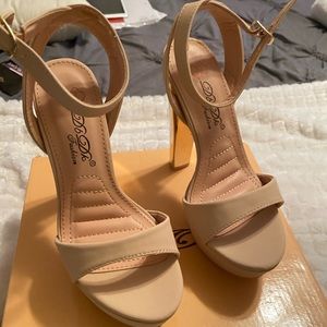 Nude heels